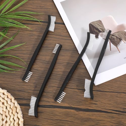 Multi-Functional Cleaning Brush Set - 4 Double-Ended Nylon Brushes
