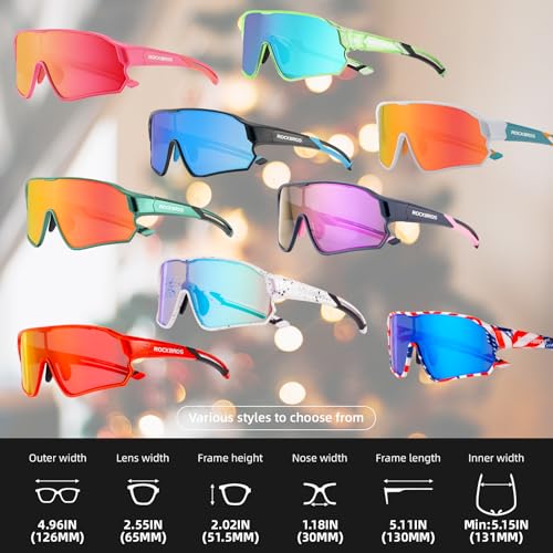 Kids Polarized Sunglasses - UV400 Protection, Black Frame, Ages 8-14