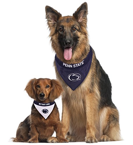 NCAA Reversible Dog Bandana - Penn State Nittany Lions, Small/Medium