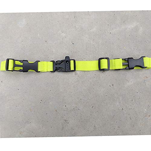 Adjustable Nylon Backpack Chest Strap - Universal Fit (Green)