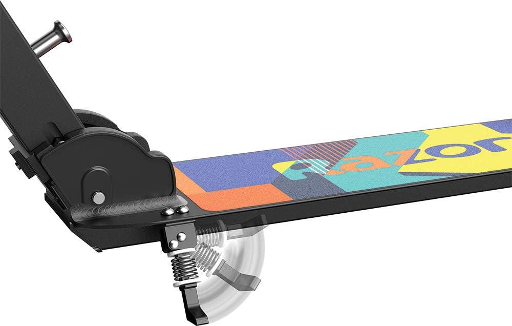 Razor A5 Lux Kick Scooter - Durable 8" Urethane Wheels, Anodized Finish, Bold Colors | For Kids Ages 8+