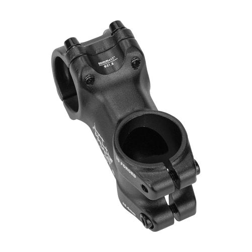 CYSKY 31.8 Stem 60mm 17 Degree Short MTB Stem Mountain Bike Stem Riser Handlebar Extender for MTB Road BMX City Bike Bicycle (17 Degree 31.8 x 60mm)