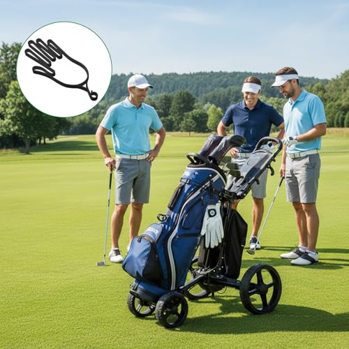 2-Pack Golf Glove Holder - Universal Hanger for Drying & Shaping