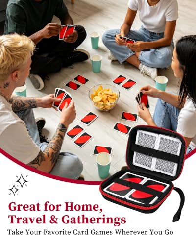 Playing Card Storage Case for 300+ Cards - Travel Holder