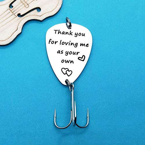 Engraved Fishing Lure Gift for Stepdad - Father's Day & Birthday