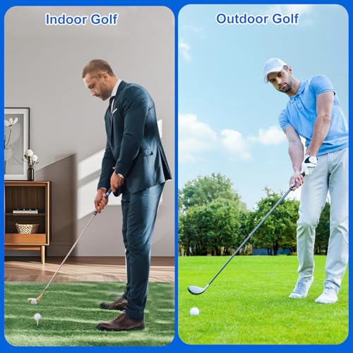 Golf Grip Trainer for Right-Handed Golfers - Swing Correction Aid - Blue