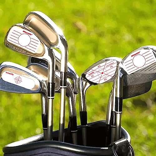 Golf Impact Tape Labels - No Residue Training Aid for Clubs