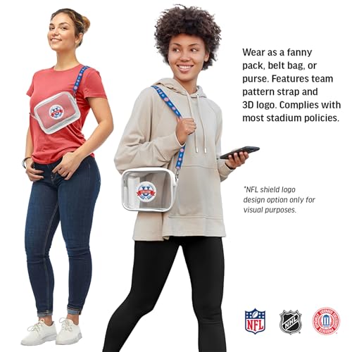 Clear Fanny Pack Purse for Game Day - Stadium Compliant