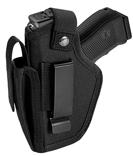 Adjustable Nylon Gun Holster for 9mm, .380, .45ACP Pistols - Left/Right Hand