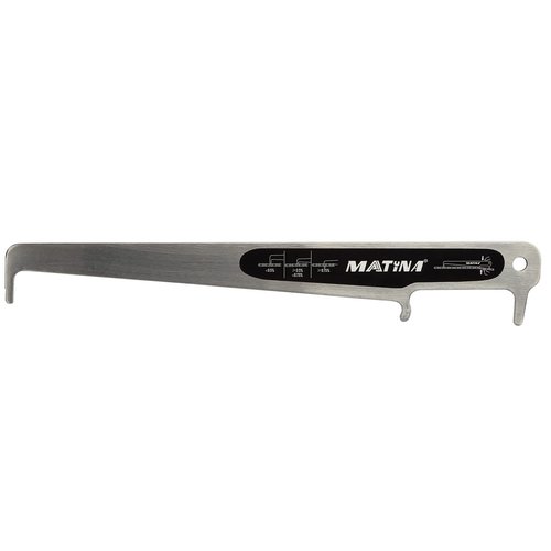 MATINA Bike Chain Checker Tool, CC-4 Bike Chain Wear Gauge, Bicycle Chain Checker Measuring Tool