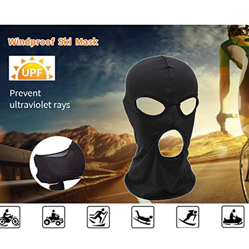 Thin Full Face Balaclava Ski Mask for Men & Women - One Size