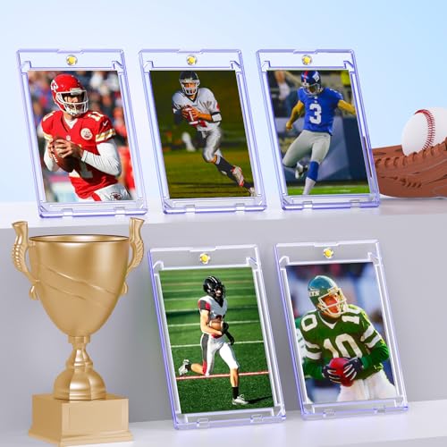 100ct Magnetic Card Holder - Slim One Touch Protectors for Trading Cards