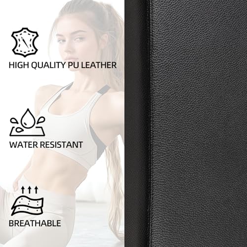 Portable Pilates Reformer Sitting Box - Non-Slip Black