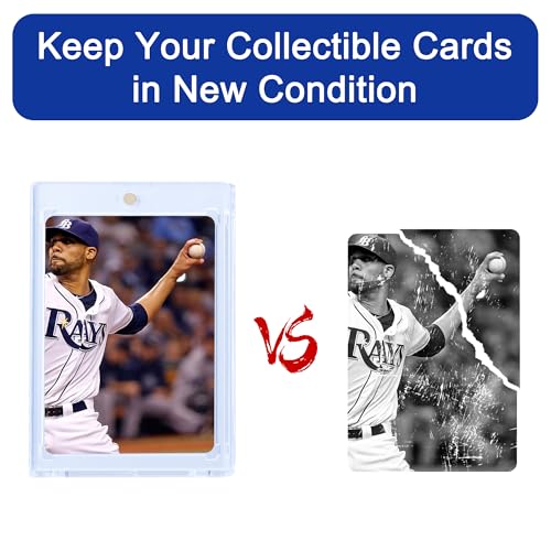 Magnetic Card Holder - 5 Pack 35PT One-Touch Case for Trading Cards