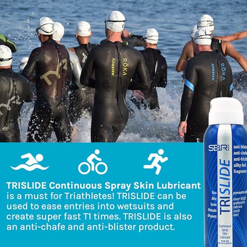 Anti-Chafe Continuous Spray Skin Lubricant 4oz - Waterproof & Sweat-Proof