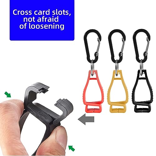 30 PCS Glove Clips for Work Glove Holders, Gloves Holder Clips Work Safety Clip Glove Keeper, Gloves Grabber Clips, Glove Belt Clip for Worker Construction