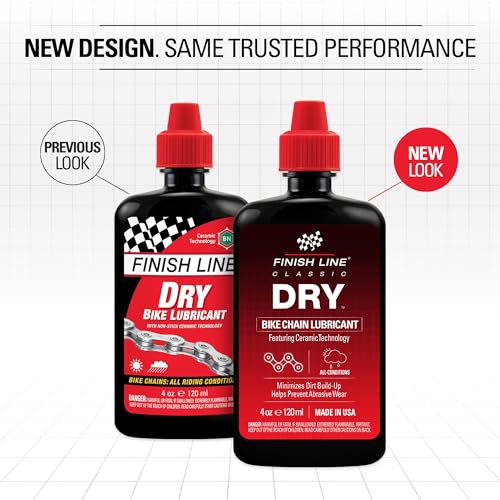 Ceramic Dry Bike Chain Lube - 4 Ounce Squeeze Bottle
