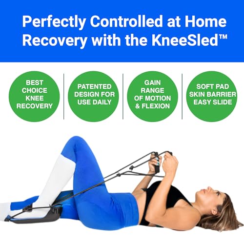 KneeSled Universal Knee Rehabilitation Tool for Mobility & Flexibility