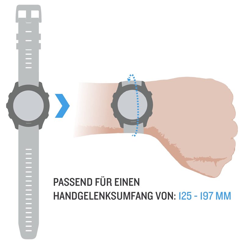 Garmin Quick Release 20 Watch Band, Light Sand Silicone with Rose Gold Hardware, (010-13114-02)