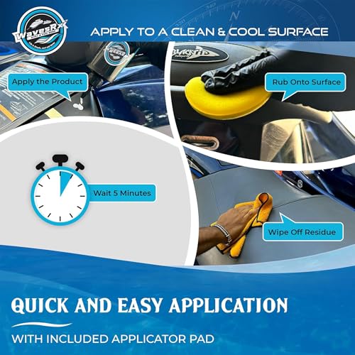 WAVESRX EpicRestore Marine Vinyl & Plastic Restorer with UV Protection - 8.4 fl oz
