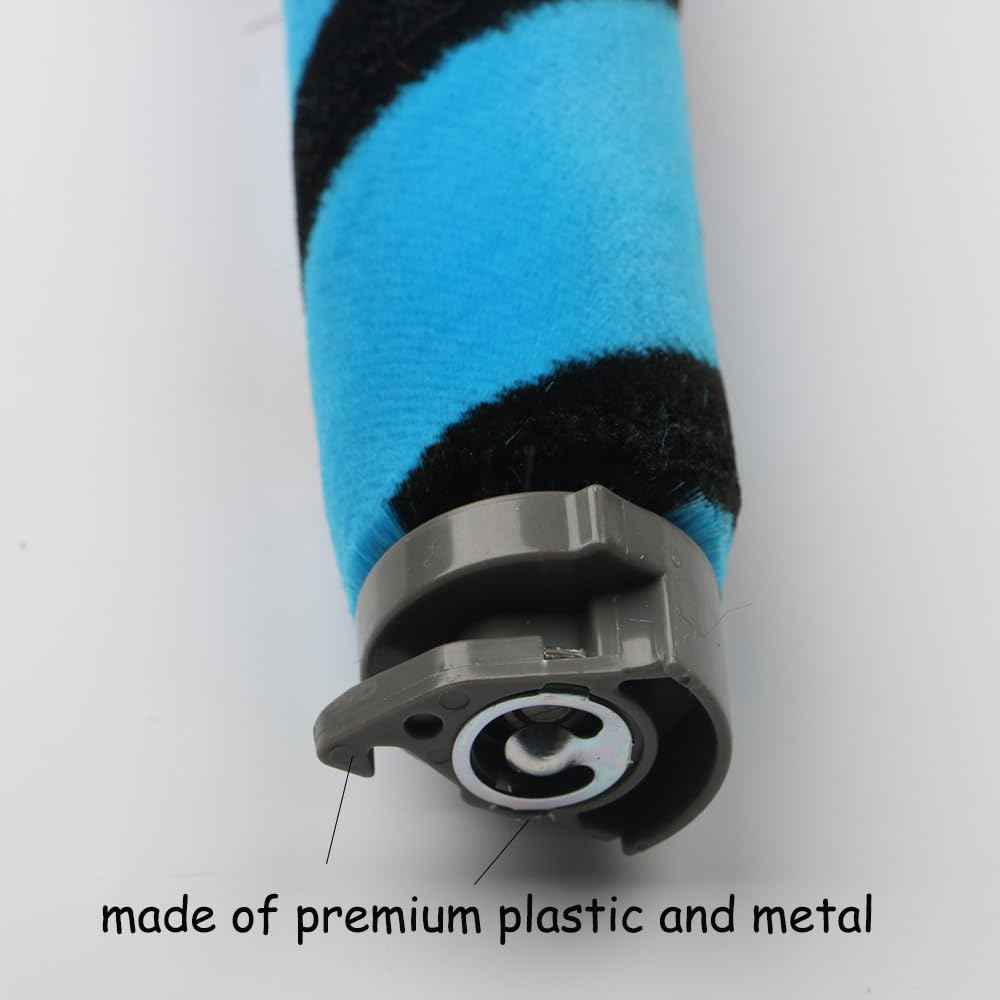 Soft Brushroll Replacement Parts for Shark Vertex DuoClean Vacuum AZ2002 Vacuum Replacement Belt for Shark AZ2002 AZ2000 AZ2000W AZ2000WWK HZ2002 LA502 (1PCS Brush Roll and 1PCS Vacuum Belt)