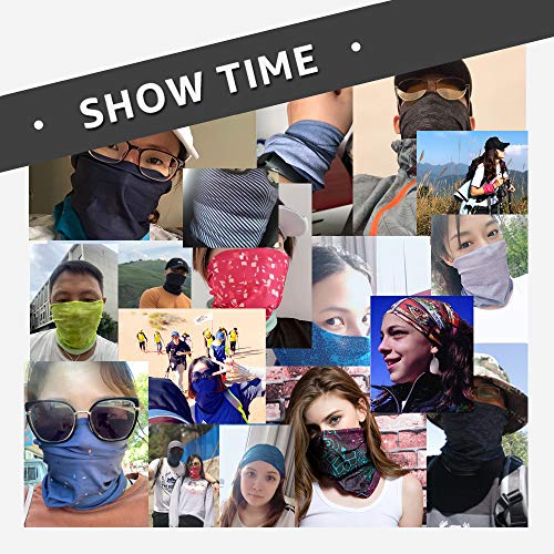 Neck Gaiter UV Face Mask - Summer Sun Protection, 9 Colors
