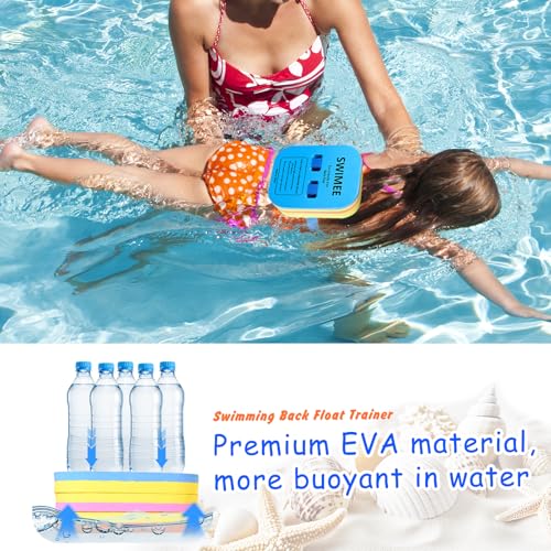 SWIMEE Small Back Float Swim Trainer for Kids Toddler Swimming Safety Aid