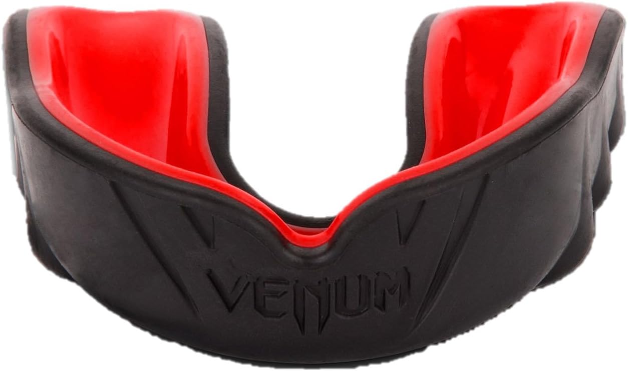 Venum Challenger Mouthguard - Superior Protection for Combat Sports | Red and Black Design