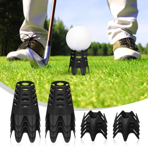 Golf Simulator Tees, 24 Pack, 12 Tall Short Tees