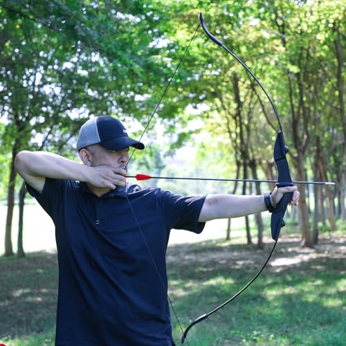 Beginner Archery Recurve Bow Set for Youth & Adults - 20/30/40lbs