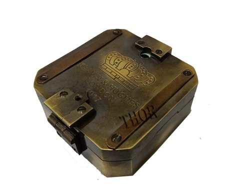 Antique Compass Solid Brass Heavy Compass Vintage Style Brass Compass Compass 3 Inch Nautical Compass Bronze Compass Professional Outdoor Compass Collectibles Compass Gift Item