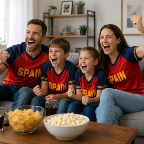 Custom Spain World Cup Soccer Jersey 2026 - Personalized Team Shirt