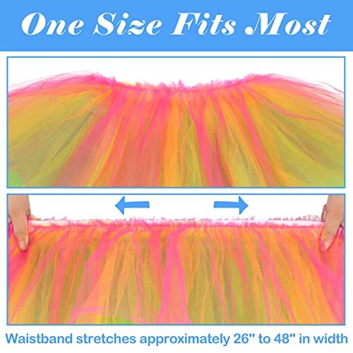 Tutus for Women Adult Tutu Skirts 5 Layers Tulle Skirt Halloween