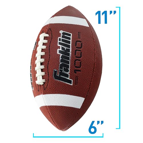 Official Size Youth Football with Extra Grip and Air Pump