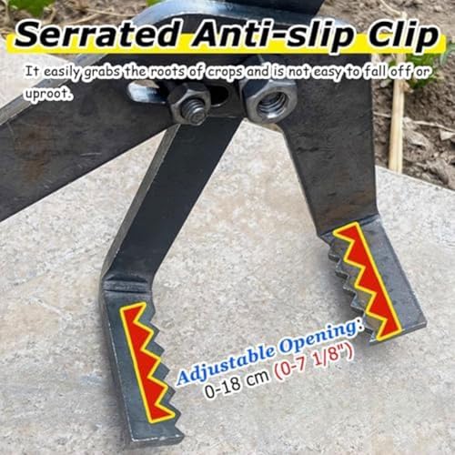 Heavy Duty Stump Remover Tool - Labor-Saving Tree Root Puller