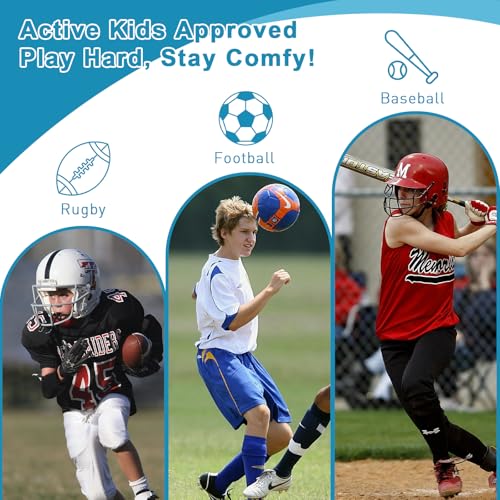 ACEWAVE Youth Baseball Chest Protector Black Large EVA Padding Compression Shirt for Softball & Football
