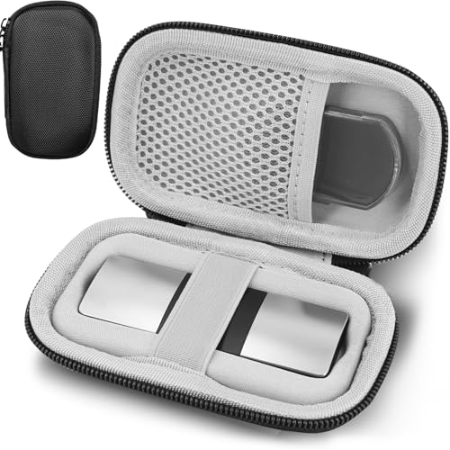UNIBKXBKX Black Hard EKG Case for KardiaMobile 1L & 6L Heart Monitor, Travel Storage