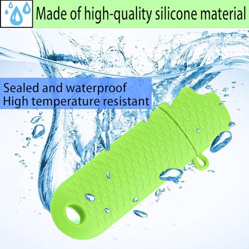 Waterproof Lighter Case Cover Holder - 2 Pcs Light Green