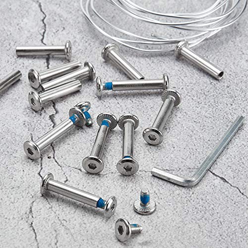 Inline Roller Skate Socket Screws with Installation Tool - 10 Sets