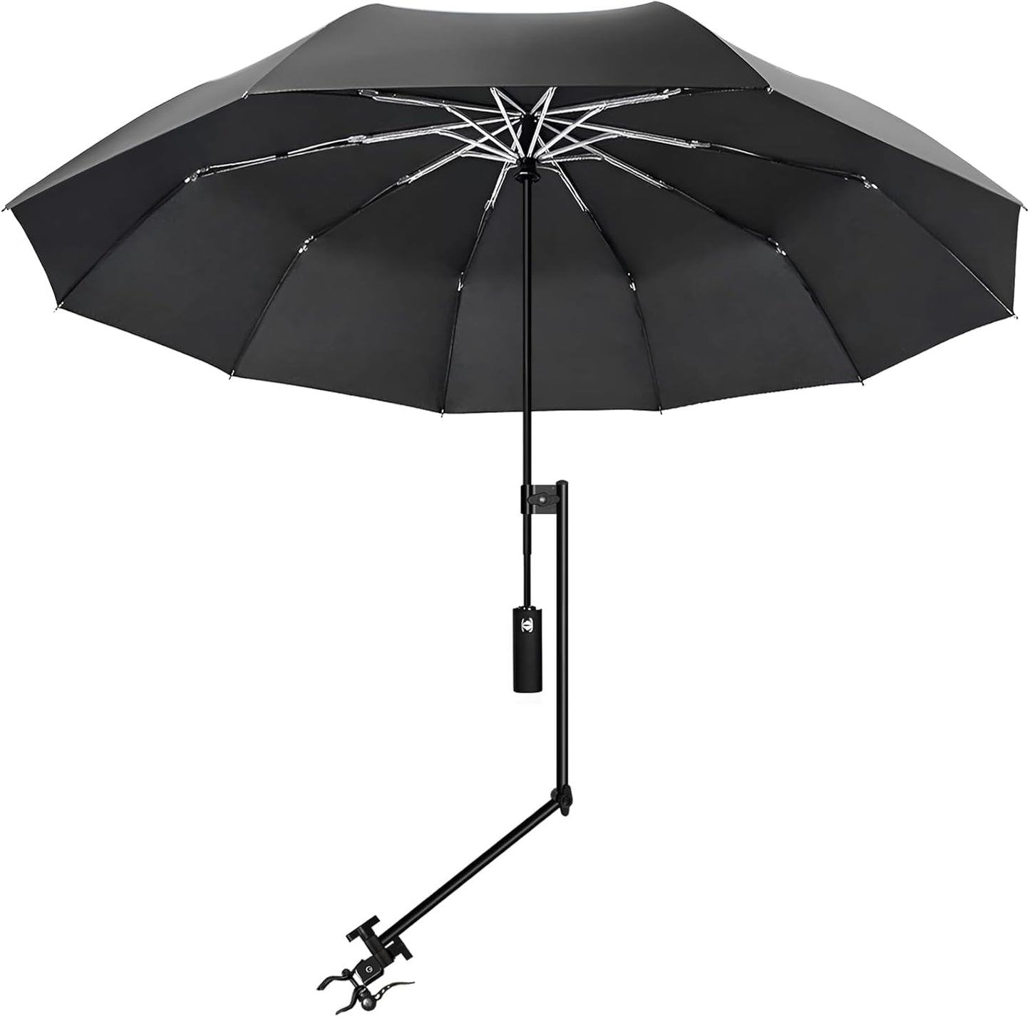 XLINGZA Beach Umbrella - UPF 50+ Protection with Adjustable Universal Clamp - Perfect for Outdoor Use