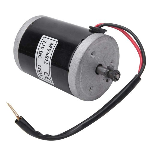 Ktsxxops Brushed Motor, MY6812 12V 120W High Speed Electric Scooter Motor with 9 Tooth, Brush Motor DC for Electric Folding Scooters, Mini Dirt Bike Part Replacement