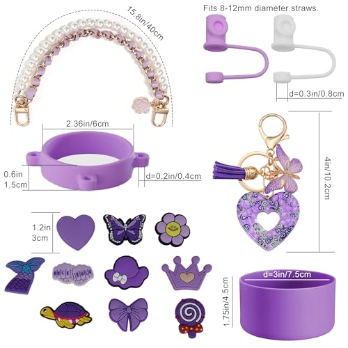 Stanley Tumbler Accessories Set - Purple for 30oz & 40oz