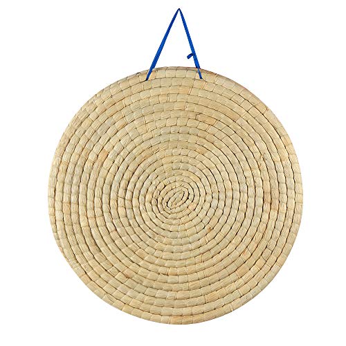 TOPARCHERY 20in 3-Layer Straw Archery Target – Hand-Made Outdoor Practice Target 2.3" Thick
