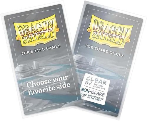 Dragon Shield Board Game Sleeves - Non-Glare Card Protection for Tabletop Games | Durable & Acid-Free | Fits Gloomhaven, Wingspan & More | 1 Pack