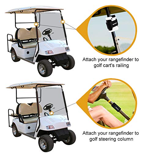 Magnetic Rangefinder Mount Strap for Golf Cart - 1.5 Inches