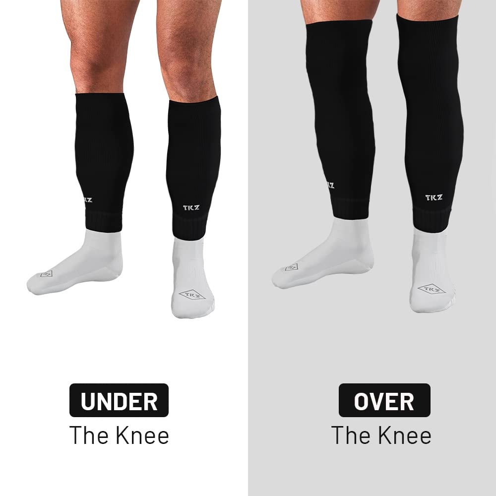 Tekkerz Leg Sleeves - Small, Medium, Extra Long (White, Extra Long)