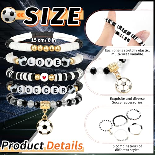 Soccer Bracelet for Girls - Softball & Football Sports Jewelry