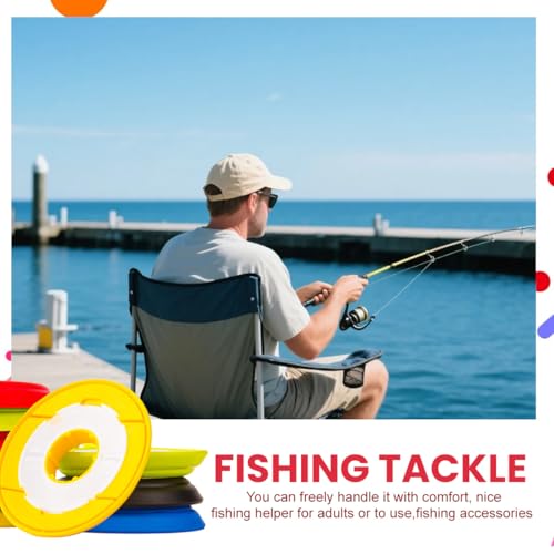 Silicone Fishing Line Storage Holders - 10 Pack Tenkara Line Keeper