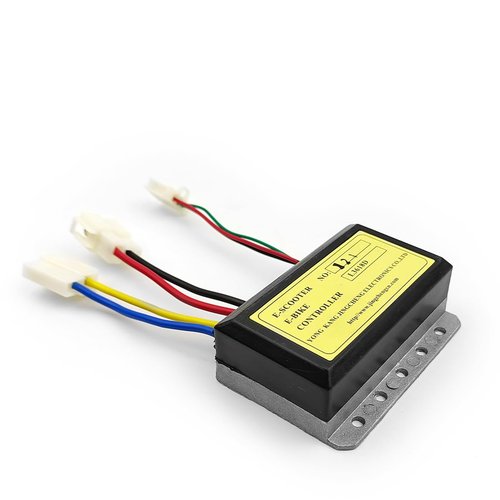 L-faster 12V/24V 250W E Scooter Bike Parts Motor Controller Speed Controller for Scooter Mini Bike (12V 250W)