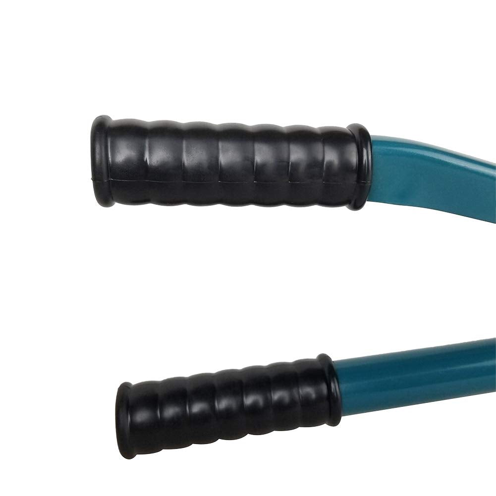 AMZCNC Industrial Hydraulic Cable Lug Crimper 16 Ton 9 AWG to 600 MCM Electrical Terminal Cable Wire Tool Kit Includes 13 Pairs of Die Sets